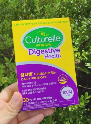 광동생활건강 나우[세계판매1위유산균] 컬처렐 다이제스티브 헬스 30캡슐 — 5점을 준 리뷰어가 2022년 7월 올린 사용 사진