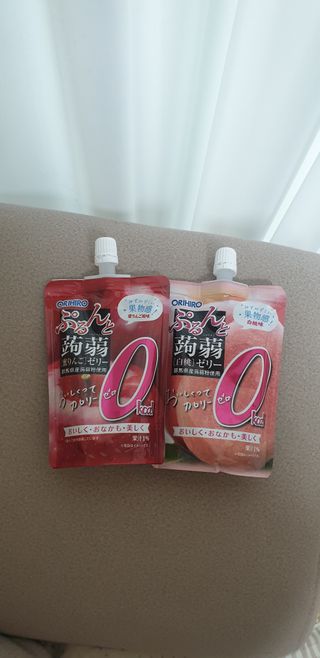 ORIHIRO 오리히로 곤약젤리 제로칼로리 130g 4종 4팩(맛별로 1팩씩) — 5점을 준 리뷰어가 2022년 12월 올린 사용 사진