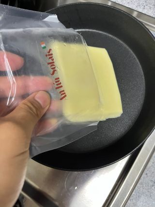 앙투어솔레 아일랜드 구워먹는 치즈 100 자연 치즈 와인안주 300g(100g x 3팩) — 5점을 준 리뷰어가 2022년 8월 올린 사용 사진