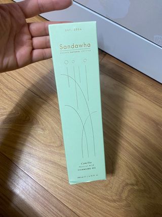 스킨큐어 산다화 순한 클렌징 동백 오일 200ml — 5점을 준 리뷰어가 2023년 4월 올린 사용 사진