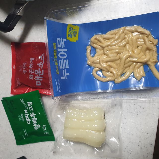 [풀무원] 누들어묵볶이, 누들어묵당면볶이 리뷰 사진