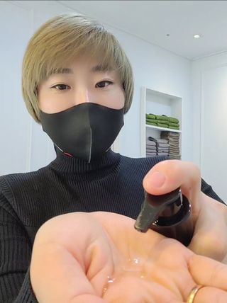 디마르3 렘로즈 라이트 클렌징 오일 — 5점을 준 리뷰어가 2021년 1월 올린 사용 사진