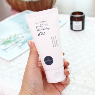 냉장고에 넣어요, 붉은 트러블 피부 다음날 진정되요 [버진팜스 푸딩수딩아토] — 5점을 준 리뷰어가 2021년 8월 올린 사용 사진