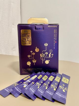 광동생활건강 프리 [광동] 배도라지 쌍화스틱 10mL x 100포 — 5점을 준 리뷰어가 2025년 2월 올린 사용 사진