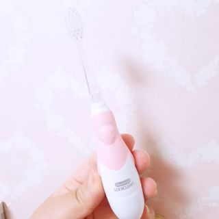 [오라덴스] 99.9 항균 칫솔모_키즈 진동칫솔 2,3단계 중 택 1 — 4점을 준 리뷰어가 2021년 7월 올린 사용 사진