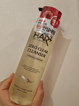 헤어플러스 제로클리어 샴푸 500ml, 두피팩 210ml 2종SET — 5점을 준 리뷰어가 2021년 3월 올린 사용 사진
