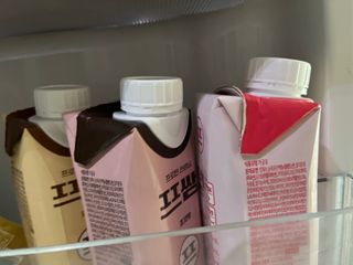 파워풀엑스 [프쌤] 더 맛있고 강력해진 고단백 음료 3종 (초코맛,딸기맛,커피맛) — 3점을 준 리뷰어가 2023년 1월 올린 사용 사진