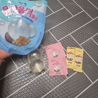 (주) 피치코리아 신기한 물방울떡 젤리 x2개입 — 5점을 준 리뷰어가 2023년 5월 올린 사용 사진