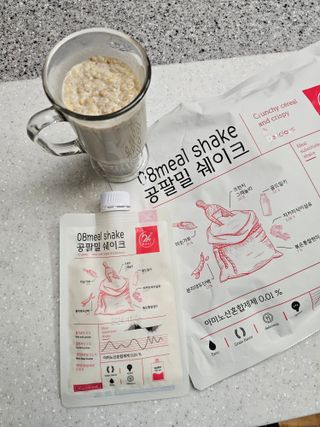 클린24시간 공팔밀쉐이크 1세트 (5개) — 5점을 준 리뷰어가 2023년 3월 올린 사용 사진