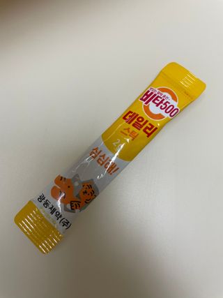 광동생활건강 프리 [광동] VB와 VC를 함유한 멀티 비타민 비타 500 데일리 스틱 180포 — 5점을 준 리뷰어가 2022년 6월 올린 사용 사진