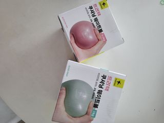 트라택 쿠셔닝 웨이트볼 0.5kg + 1kg SET — 5점을 준 리뷰어가 2022년 6월 올린 사용 사진