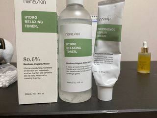 나나스킨 하이드로릴렉싱토너 — 5점을 준 리뷰어가 2021년 10월 올린 사용 사진