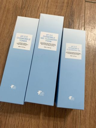 페브유 / FABYOU 페브유 pH5.5 캐모마일 젤 클렌징 폼 + 클렌징 오일 + 토너 3종 세트 — 5점을 준 리뷰어가 2021년 7월 올린 사용 사진