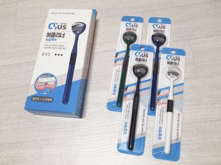 크리오 클리어스 혀백태제거 구취관리 혀클리너 — 5점을 준 리뷰어가 2021년 3월 올린 사용 사진