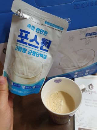 자연에온 마시는 프로틴 고함량 균형단백질 음료 포스틴 125ml 10개입 1BOX — 5점을 준 리뷰어가 2021년 5월 올린 사용 사진