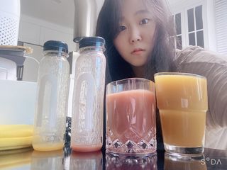 BLENDY'S 핑크 스무디+블론디 스무디 — 4점을 준 리뷰어가 2021년 9월 올린 사용 사진