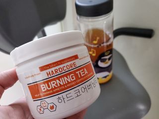 뉴트리션팩토리 하드코어버닝티 오리지널 — 4점을 준 리뷰어가 2021년 8월 올린 사용 사진