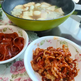 불타 호랑이 닭발 250g — 5점을 준 리뷰어가 2021년 7월 올린 사용 사진