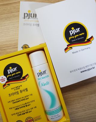 프리미엄 마사지젤 pjur 퓨어젤 — 5점을 준 리뷰어가 2021년 1월 올린 사용 사진