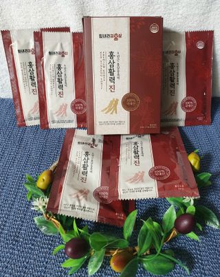 힘내라김홍삼 홍삼활력진 50ml x 5포 — 5점을 준 리뷰어가 2021년 3월 올린 사용 사진