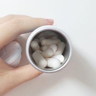 메디타민 인체유래 비피더스 포스트 프로바이오틱스 — 5점을 준 리뷰어가 2021년 10월 올린 사용 사진