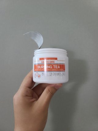 뉴트리션팩토리 하드코어버닝티 오리지널 — 4점을 준 리뷰어가 2021년 8월 올린 사용 사진