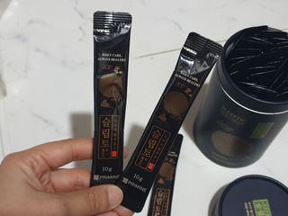 프리마인 자체 기업부설 연구소에서 찾아낸 건강한 수면의 비밀.  슬립토 플러스 30포 — 5점을 준 리뷰어가 2022년 5월 올린 사용 사진