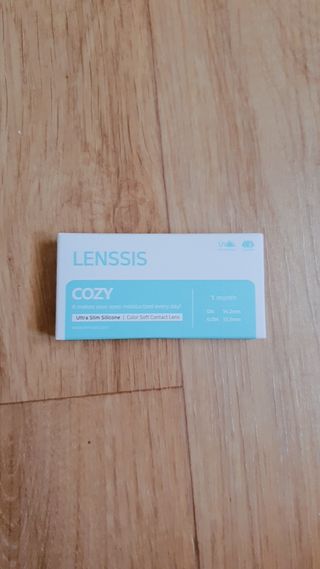 렌시스 LENSSIS [ 렌시스 ] 발색 짱짱 , 유니크한 색감 ＃코지시리즈  1개월용 ｜ 2컬러 중 택1 ｜ — 5점을 준 리뷰어가 2021년 7월 올린 사용 사진