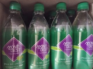 몽베스트 Montbest with Sparkling water Lime20병 — 5점을 준 리뷰어가 2021년 10월 올린 사용 사진