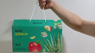 서울약사신협 잘 담은 알로애사과_70ml x 30포 — 5점을 준 리뷰어가 2021년 10월 올린 사용 사진