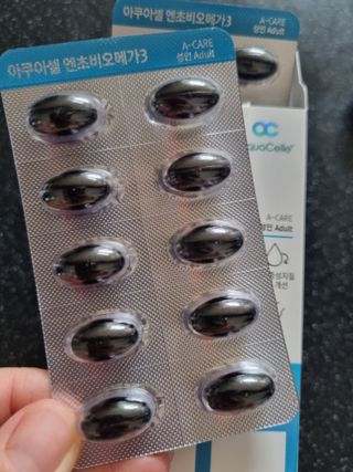메디포스트 모비타 아쿠아셀 엔초비오메가3 60캡슐 — 5점을 준 리뷰어가 2023년 2월 올린 사용 사진