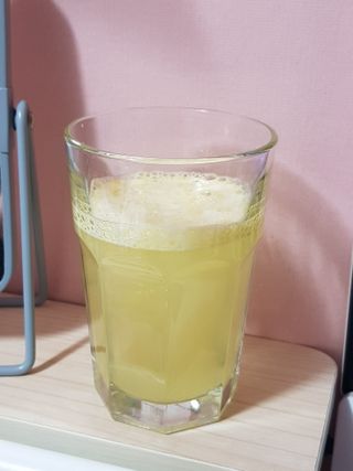 [음료수 대신 가능!]  빠르게 흡수되는 아임오 타먹는 콜라겐 1박스 — 5점을 준 리뷰어가 2023년 4월 올린 사용 사진