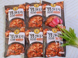 한성기업 무볼레 왕건더기 볶음밥 묵은지삼겹살 — 5점을 준 리뷰어가 2021년 10월 올린 사용 사진
