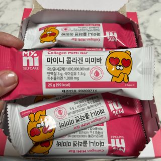 일동제약 마이니 마이니 늘씬날씬 콜라겐 세트 — 4점을 준 리뷰어가 2021년 2월 올린 사용 사진