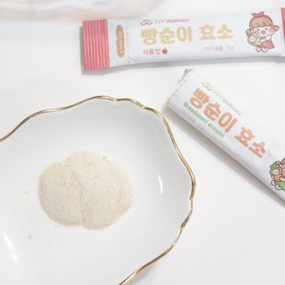 아이비웰니스 빵순이 효소 키위맛 7포 + 석류맛 7포 (총 14포, 2주분) — 5점을 준 리뷰어가 2022년 10월 올린 사용 사진