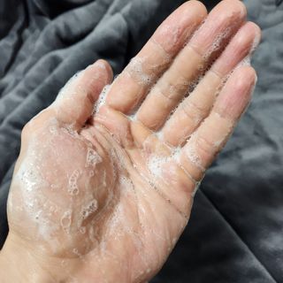 스킨큐어 산다화 울트라 젠틀 약산성 세안제 — 5점을 준 리뷰어가 2023년 3월 올린 사용 사진