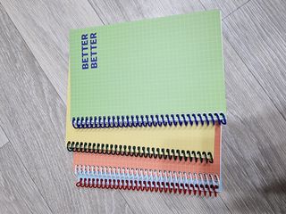 리훈 언제든지 필요한 기본 아이템 아무노트 4권세트+저점도펜[색상랜덤배송] — 5점을 준 리뷰어가 2021년 3월 올린 사용 사진