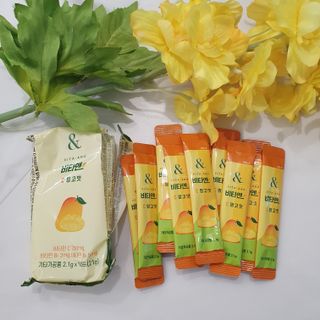 비타앤C 레몬맛, 망고맛 — 5점을 준 리뷰어가 2021년 6월 올린 사용 사진