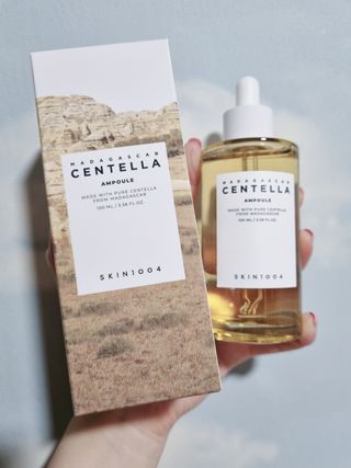 [스킨1004] 마다가스카르 센텔라 앰플 100ml — 5점을 준 리뷰어가 2024년 5월 올린 사용 사진