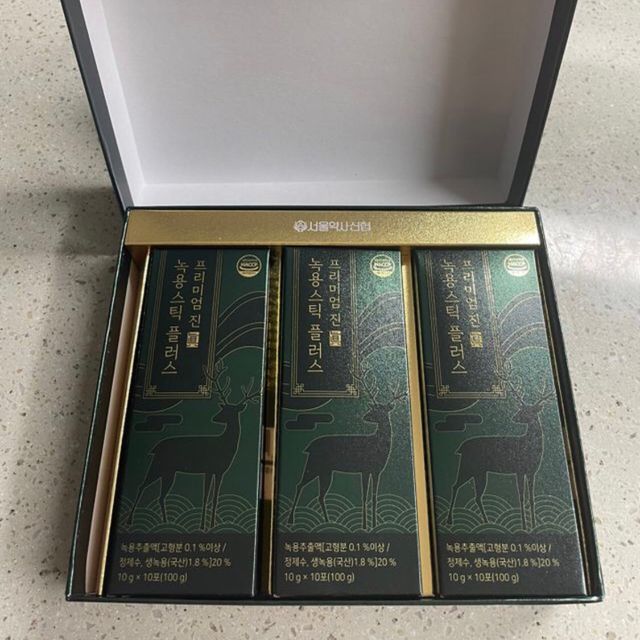 서울약사신협_프리미엄 진 녹용스틱 플러스10g x 30포 리뷰 사진