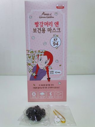 [숨그림] 3D 입체형, 짱구, 무직타이거, 빨강머리앤 우리아이 그리고 내가 쓰는 믿을수있는 케릭터 마스크 — 5점을 준 리뷰어가 2021년 10월 올린 사용 사진