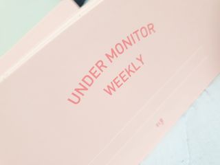 리훈 언더모니터 위클리 플래너 + 다정한 스티커 8mm 원형 칼라 얼굴 표정 1장 — 4점을 준 리뷰어가 2022년 3월 올린 사용 사진