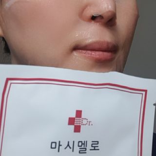 닥터마시멜로 마블러스 멀티 클리닉 마스크 — 5점을 준 리뷰어가 2021년 2월 올린 사용 사진
