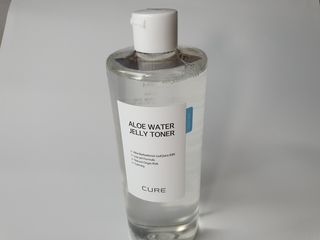 김정문알로에 큐어 큐어 알로에 워터 젤리 토너 500ml — 5점을 준 리뷰어가 2021년 4월 올린 사용 사진