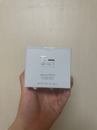 The Fact 더 팩트 내추럴 에스에프엔 에이틴 시니어 크림 — 5점을 준 리뷰어가 2021년 3월 올린 사용 사진