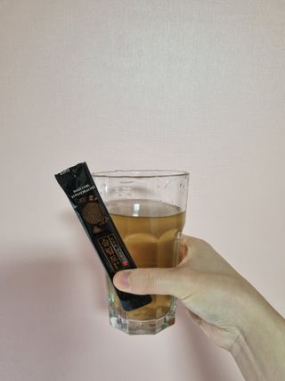 프리마인 자체 기업부설 연구소에서 찾아낸 건강한 수면의 비밀.  슬립토 플러스 30포 — 5점을 준 리뷰어가 2021년 10월 올린 사용 사진
