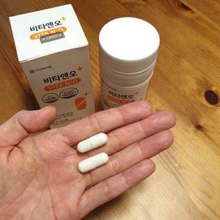 프리마인 성큼다가온 봄, 이너뷰티를 챙겨야 피부도 화사하게, 컨디션도 활기차게. 흡수율을 높인 고효율 비타민. — 5점을 준 리뷰어가 2022년 8월 올린 사용 사진