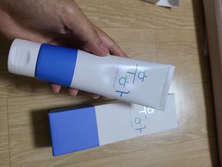 [심폐소생소] 무불소 임산부 천연 치약 — 4점을 준 리뷰어가 2021년 11월 올린 사용 사진
