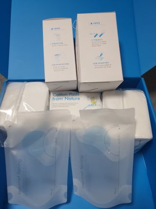 설랩수앤슈, 직접 만들어 쓰는 아기 물티슈 — 5점을 준 리뷰어가 2021년 8월 올린 사용 사진