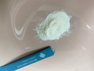 클린24시간 슬림앤유산균 1박스 (3.5g X 15포) — 3.5점을 준 리뷰어가 2022년 7월 올린 사용 사진
